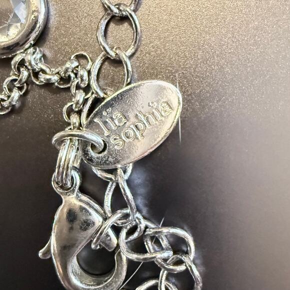 Erica Lyons & Lia Sophia Pair of Silver Tone Necklaces - Picture 10 of 10